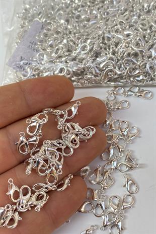 Gümüş Renk Kolye Ve Bileklik Papagan Klipsi 250 Adet