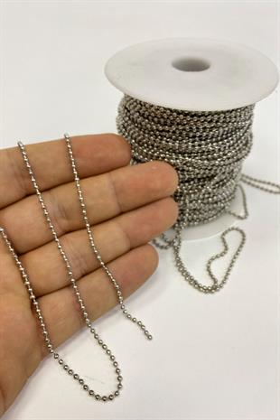 Gümüş Renk Tırnak Makası Zinciri, Kolye Ve Takı Zinciri