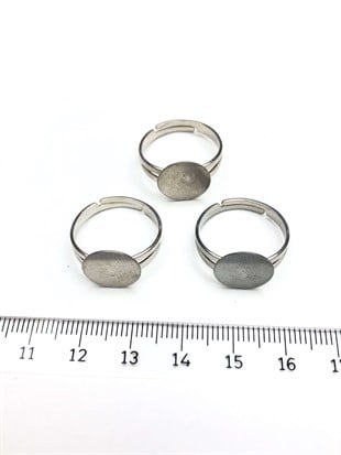 Silver Color Slot Ring Apparatus