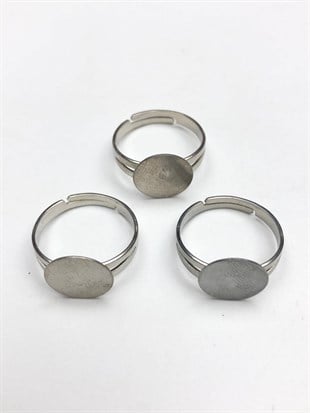 Silver Color Slot Ring Apparatus