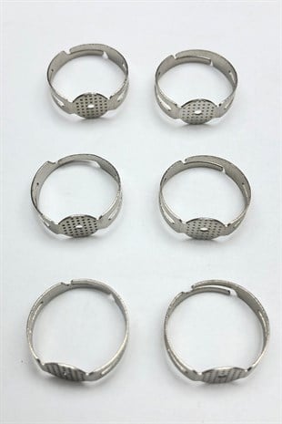 Silver Color Ring Apparatus