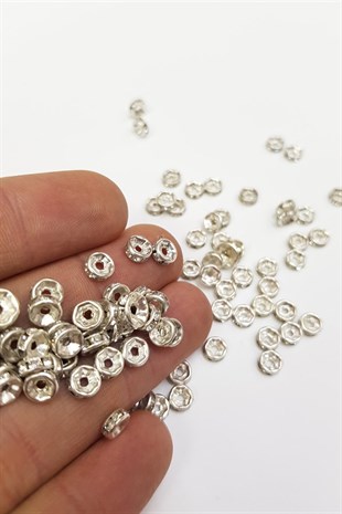 Silver Washer 6 mm 10 pcs