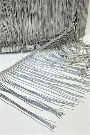 Gümüş Saçak Püskül Şerit