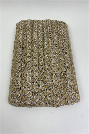 Gümüş Simli Dekoratif Su Yolu Harç 1 mt