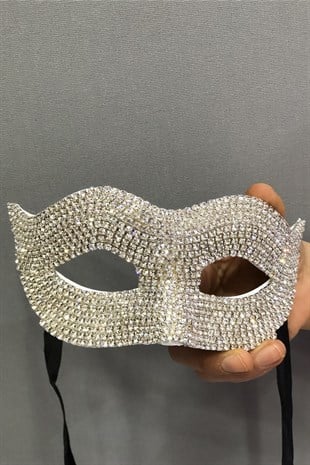 Silver Stone Mask Accessory