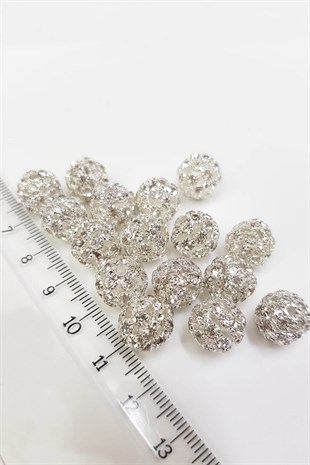 Silver Stone Ball 10 mm