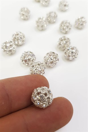 Silver Stone Ball 10 mm