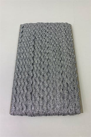 Gümüş Zikzak Su Taşı Harç 1 mt