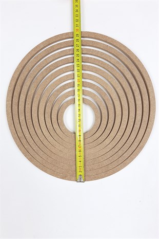 Raw Mdf Screwless 9 Pcs Pulley