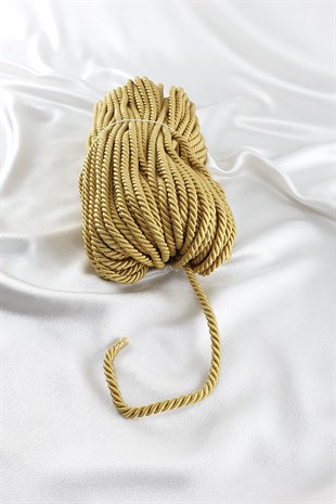 Hardal Sarısı Kordon İp 8 mm