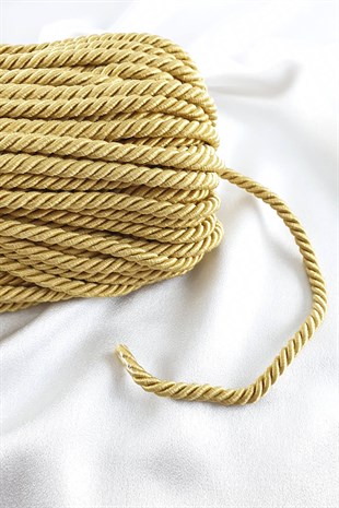 Hardal Sarısı Kordon İp 8 mm