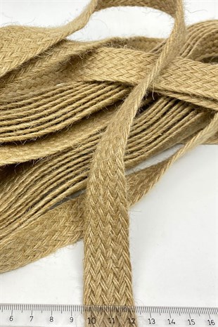 Hasır Örgülü Kurdele 2,5 cm 10 mt