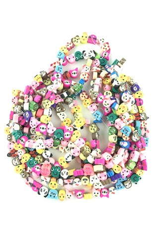 Animal Figured Fimo Beads