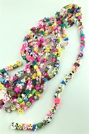 Animal Figured Fimo Beads