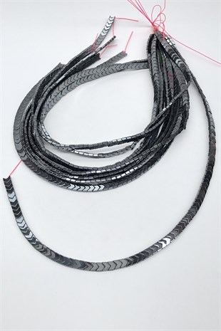 Hematite Arrow Sign Stone Bead