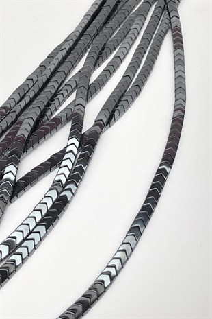 Hematite Arrow Sign Stone Bead