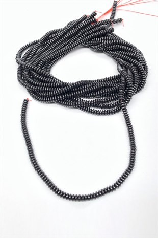 Hematite Oval Stone Beads