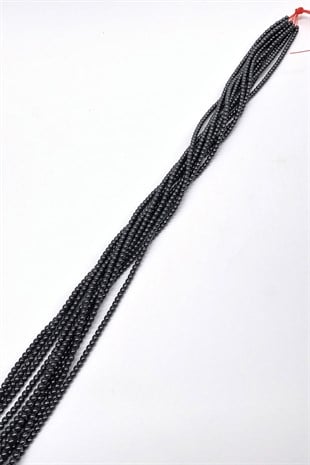 Hematite Stone Bead 3 mm