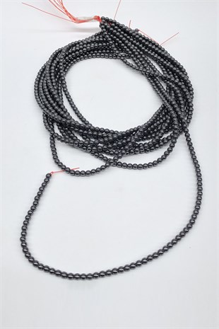 Hematite Stone Beads 4 mm