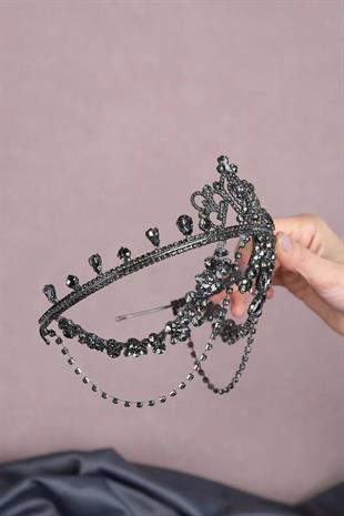 Hürrem Saçaklı Alınlık Gelin Kına Tacı