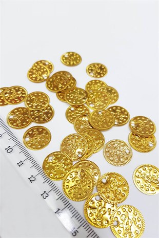 Gold Alüminyum Metal Pul