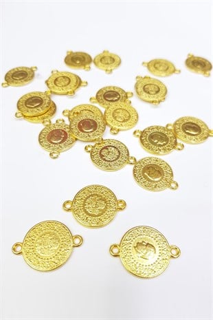 İmitasyon Çeyrek Altın Görünümlü Metal Para