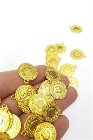 İmitasyon Çeyrek Altın Metal Para Pul