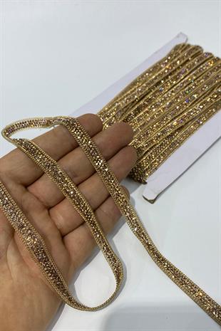 İnce Zincirli Ütüyle Yapışan Şerit Aplik