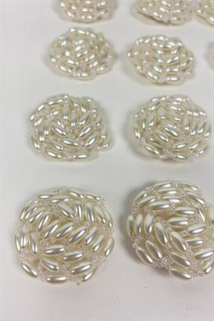 زين بروش مطرز بالخرز اللؤلؤي