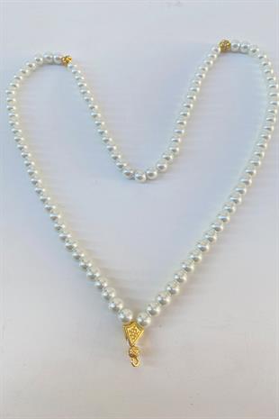 مادة السبحة الجاهزة مع حبات اللؤلؤ 99 لو