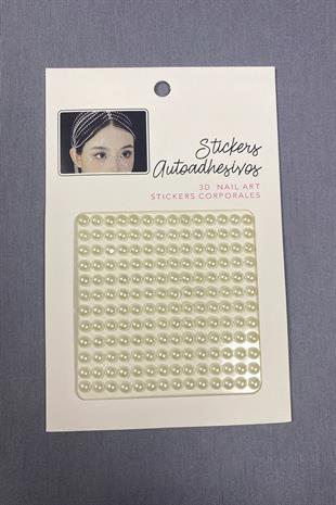 Pearl Sticker Hair Body Eye And Face Stone