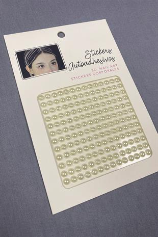 Pearl Sticker Hair Body Eye And Face Stone