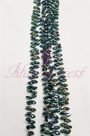 Irmak Yeşili Dizi Damla Kristal