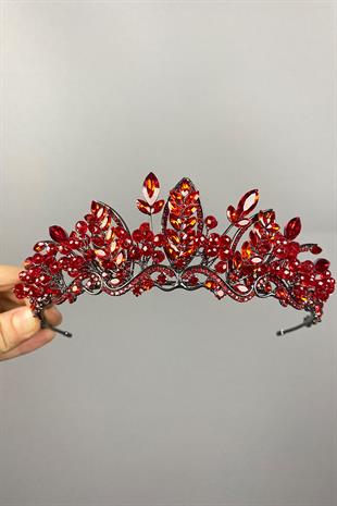 Jabbah Bead Embroidered Bridal Henna Crown