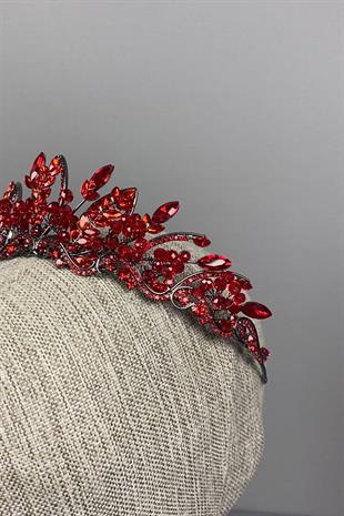 Jabbah Bead Embroidered Bridal Henna Crown