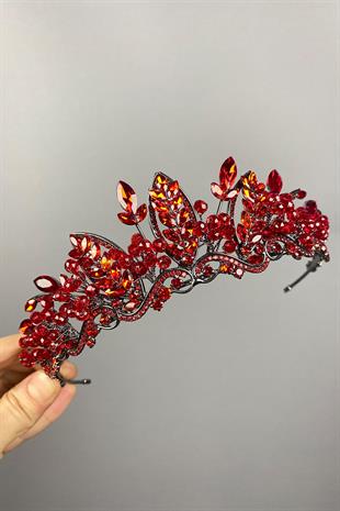 Jabbah Bead Embroidered Bridal Henna Crown