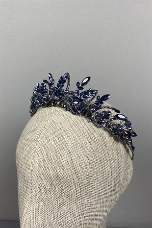 Jabbah Bead Embroidered Bridal Henna Crown