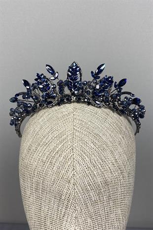 Jabbah Bead Embroidered Bridal Henna Crown