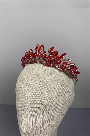 Jabbah Bead Embroidered Bridal Henna Crown