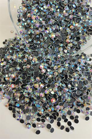Janjanlı Silver Iron-on Beads Ss18 4mm Adhesive Stone 25 grm