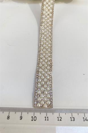 الشريط لؤلؤة مطرز الحديد على شريط الحجر زين