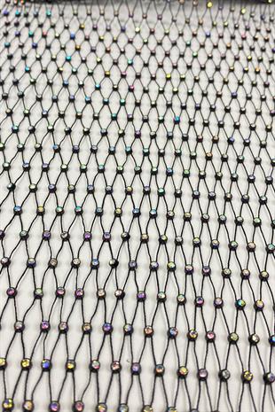 Janjanlı شريط ليكرا مرن من الحجر الشبكي