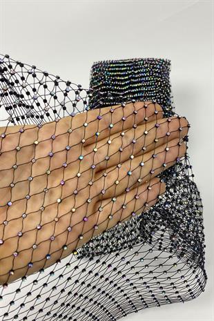 Janjanlı شريط ليكرا مرن من الحجر الشبكي