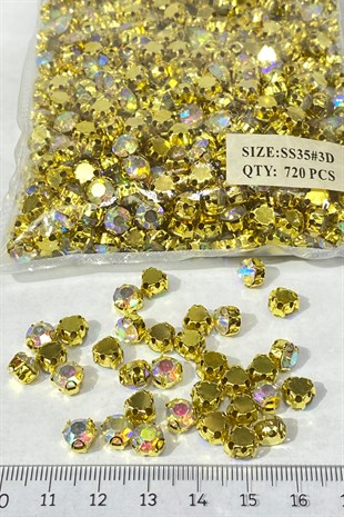 Janjanlı Metal Kasalı Dikme Beyoğlu Taşı Ss 20 -1440 Adet