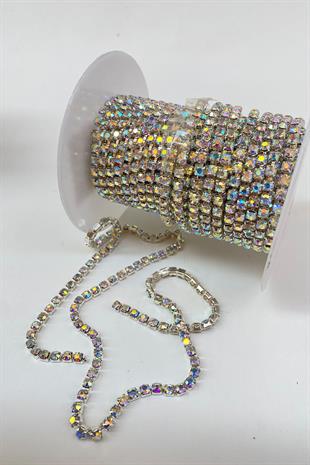 لامعة 2 صف خرز حجر بيوغلو مع جانجان