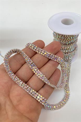 لامعة 2 صف خرز حجر بيوغلو مع جانجان