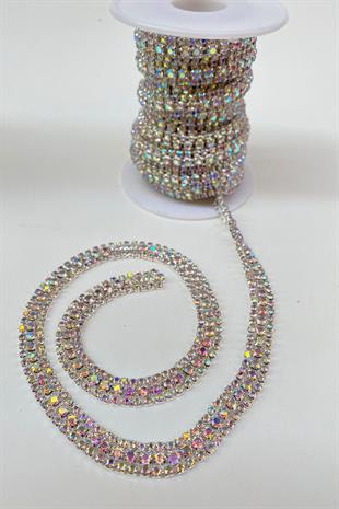 لامعة 2 صف خرز حجر بيوغلو مع جانجان