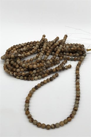 Jasper Natural Stone Beads 8mm