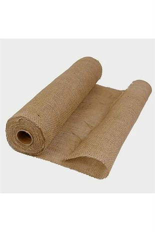Jut Süsleme Kumaşı Naturel Kumaş 20 mt