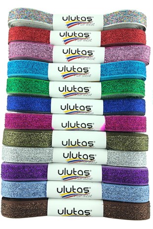 Velvet Glitter Ribbon 1.5 cm